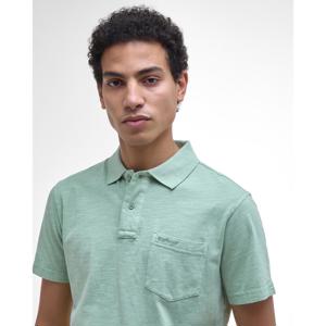 Barbour Pigment Dye Slub Polo Shirt